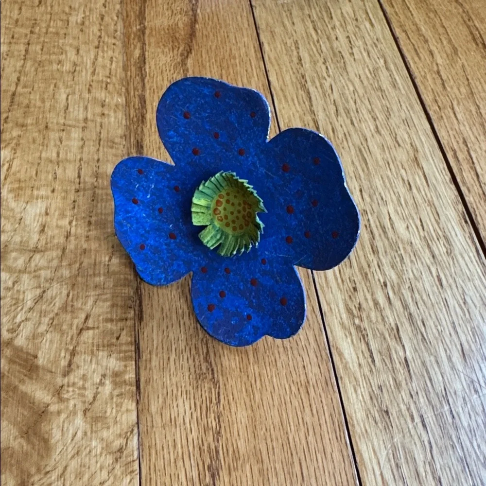 Flower napkin rings - set of 4